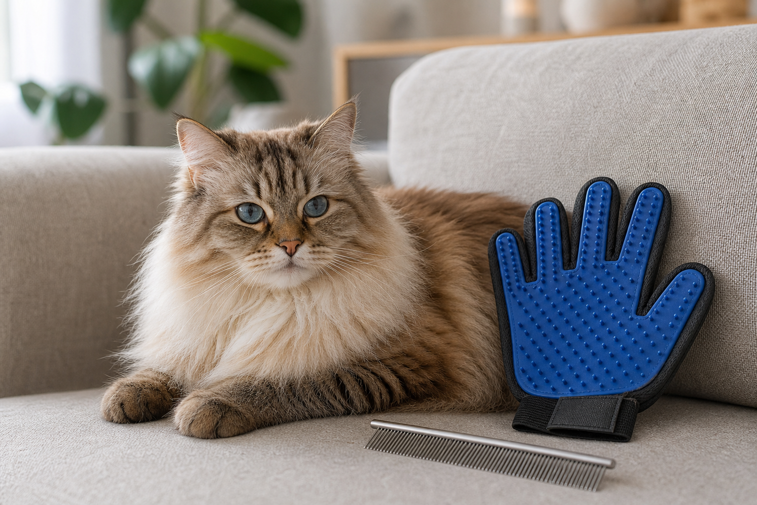 The Cat Grooming Glove Deal That Still Leaves Mats Behind