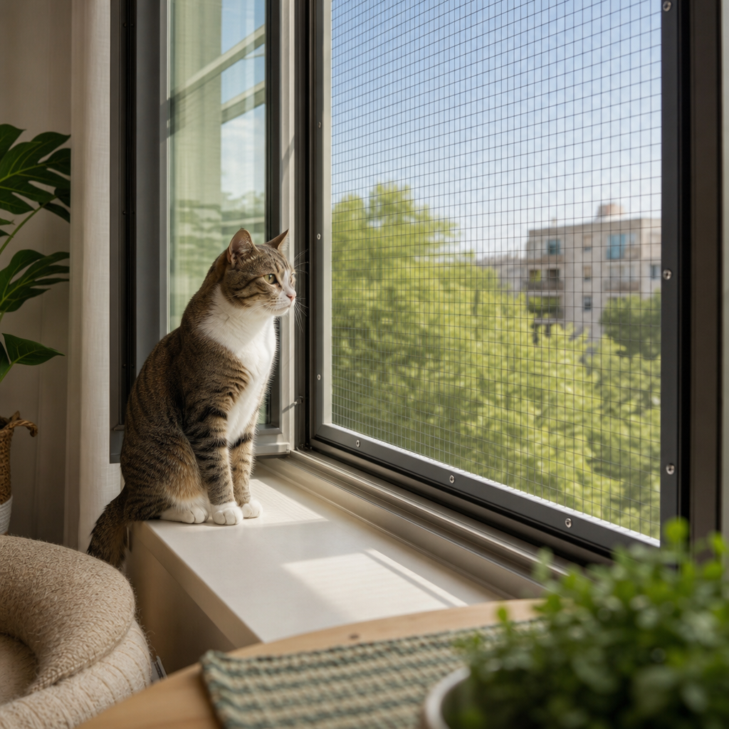 The Cat Window Screen Deal That Can Fail Before the First Breeze