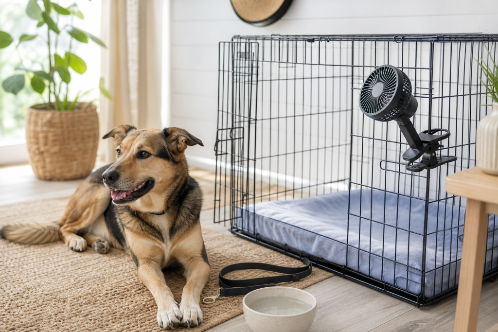 The Dog Crate Fan Deal That Can Still Leave Your Dog Too Hot Thumbnail