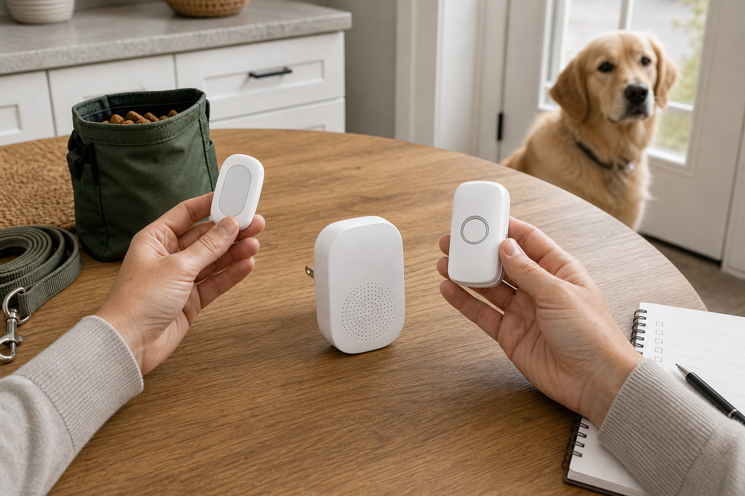 Unbranded wireless dog doorbell buttons compared before checkout