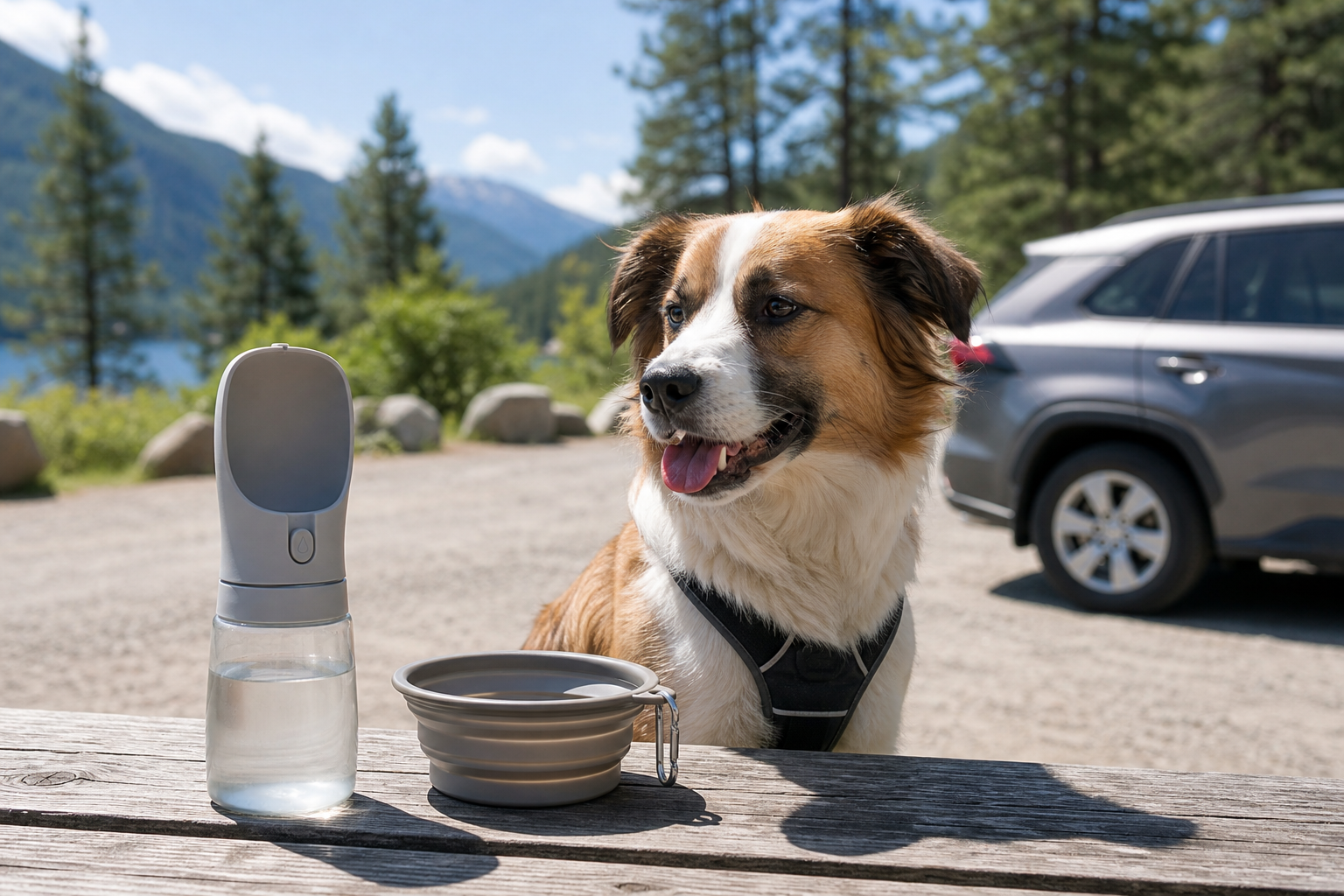 The Dog Travel Water Bottle Deal That Leaks Before the First Rest Stop