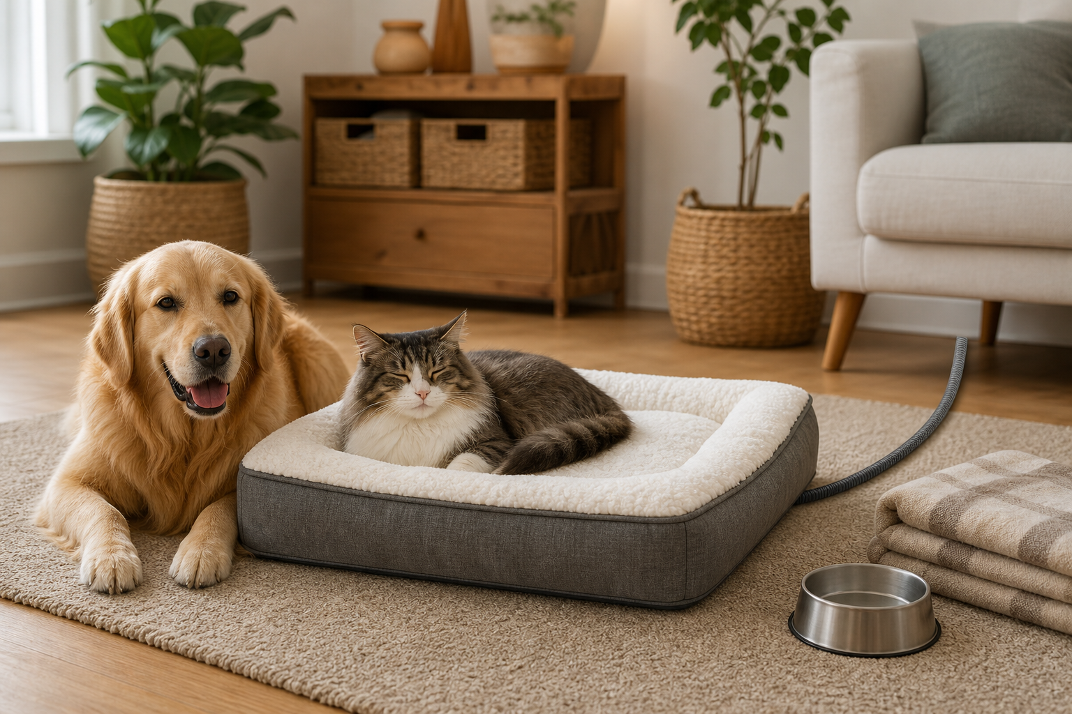 The Heated Pet Bed Deal That Can Get Risky After You Plug It In