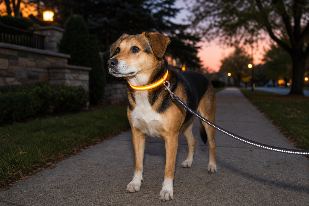 The LED Dog Collar Deal That Can Go Dim Before the Walk Ends Thumbnail
