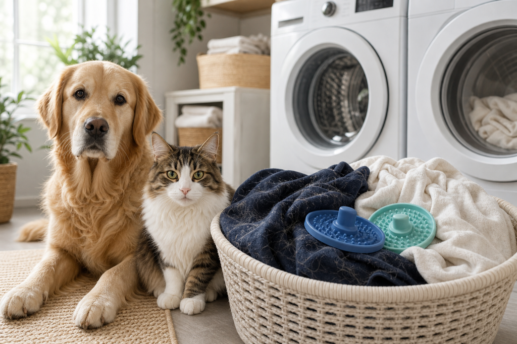 The Pet Hair Laundry Catcher Deal That Can Still Leave Fur in the Washer Thumbnail