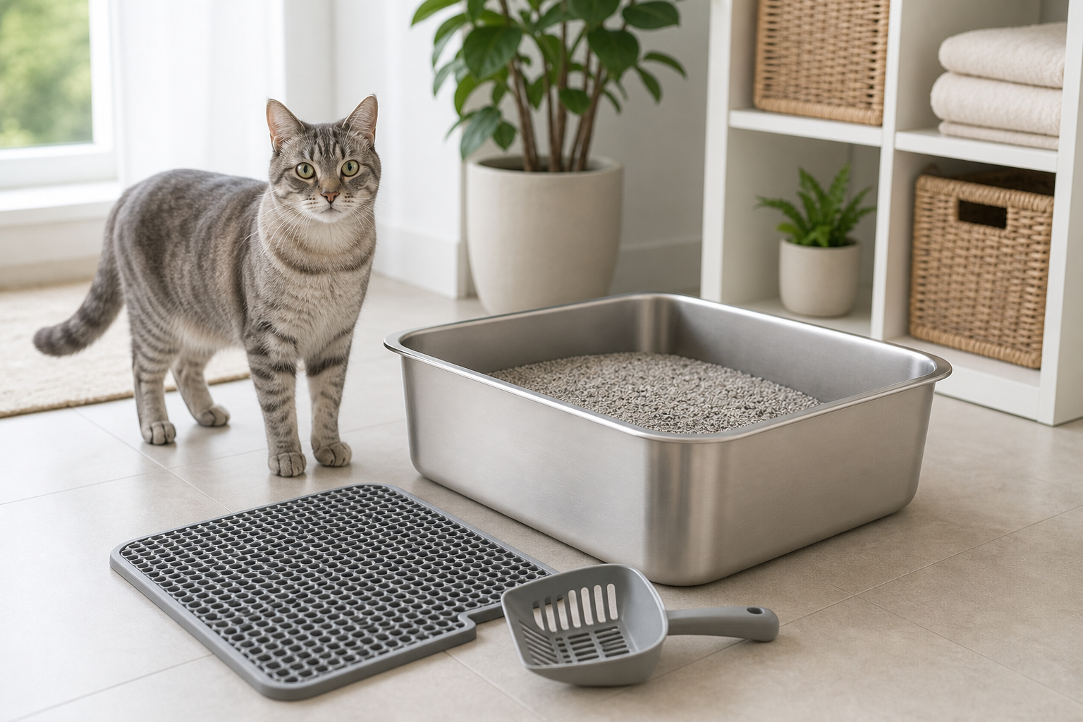 Before You Buy a Stainless Steel Litter Box, Check This One Messy Detail