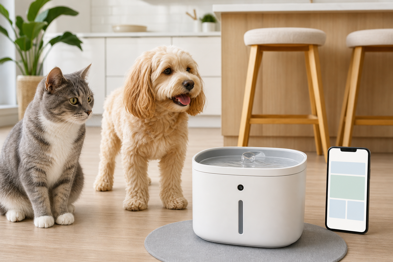 The AI Water Fountain Deal That Puts a Camera Beside the Bowl