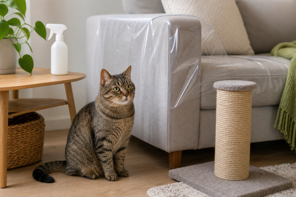 The Cat Deterrent Spray Deal That Can Miss the Real Scratching Problem Thumbnail
