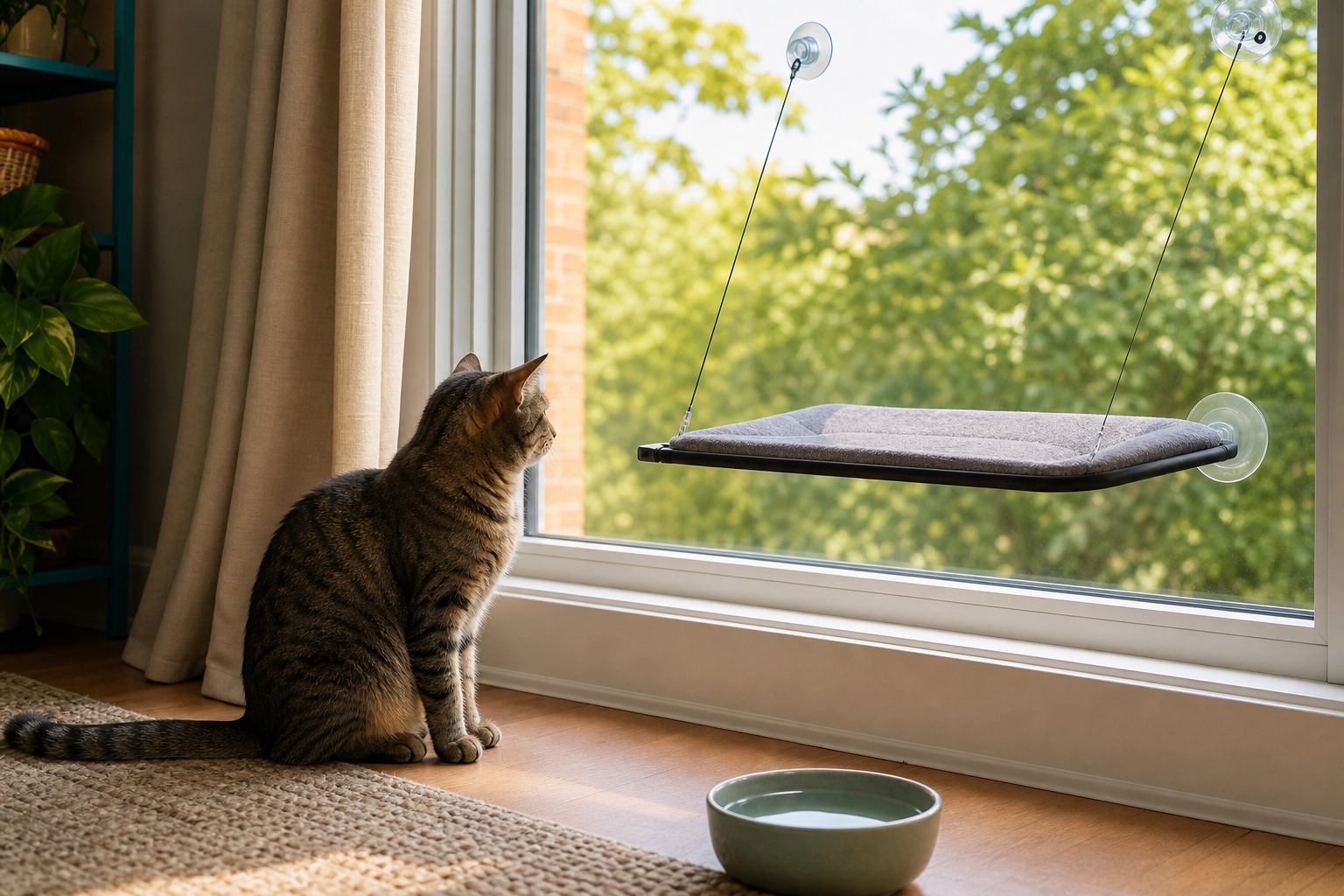 The Cat Window Perch Deal That Can Drop Before Your Cat Settles In
