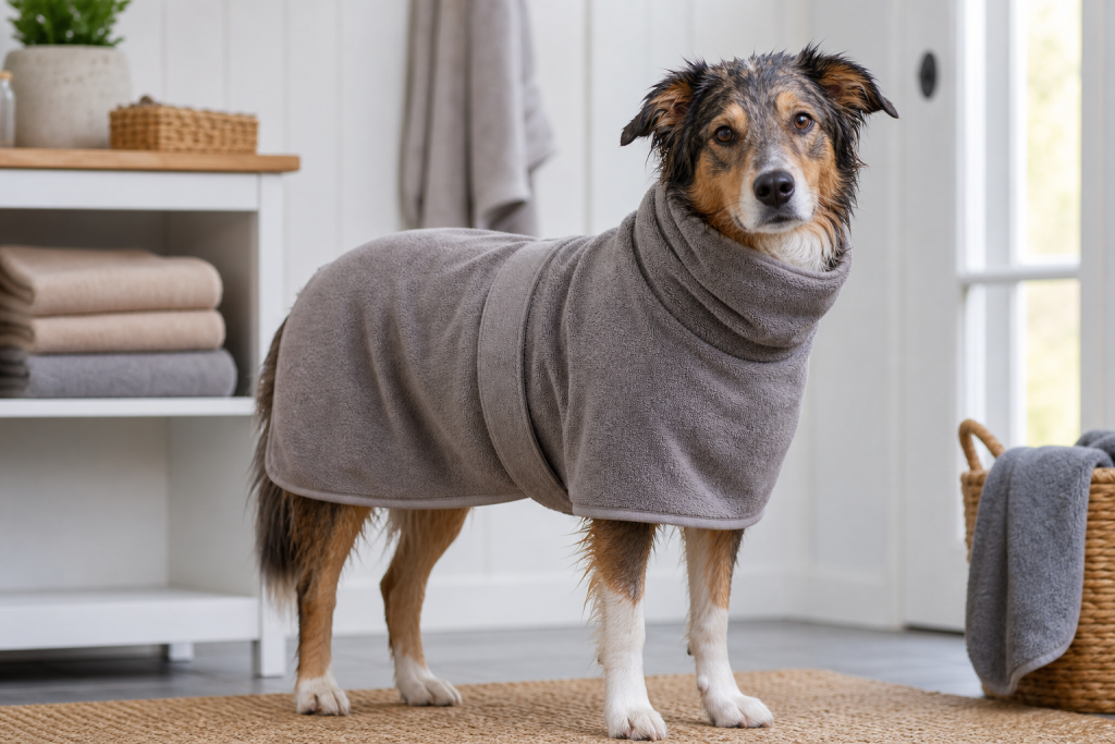 The Dog Drying Robe Deal That Can Stay Damp Longer Than Your Dog Thumbnail