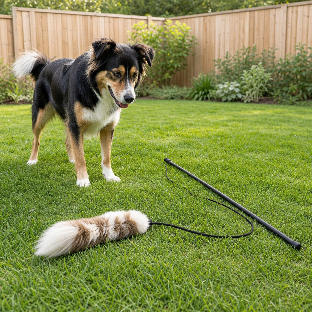 The Flirt Pole Deal That Can Go Wrong If Your Dog Jumps for It