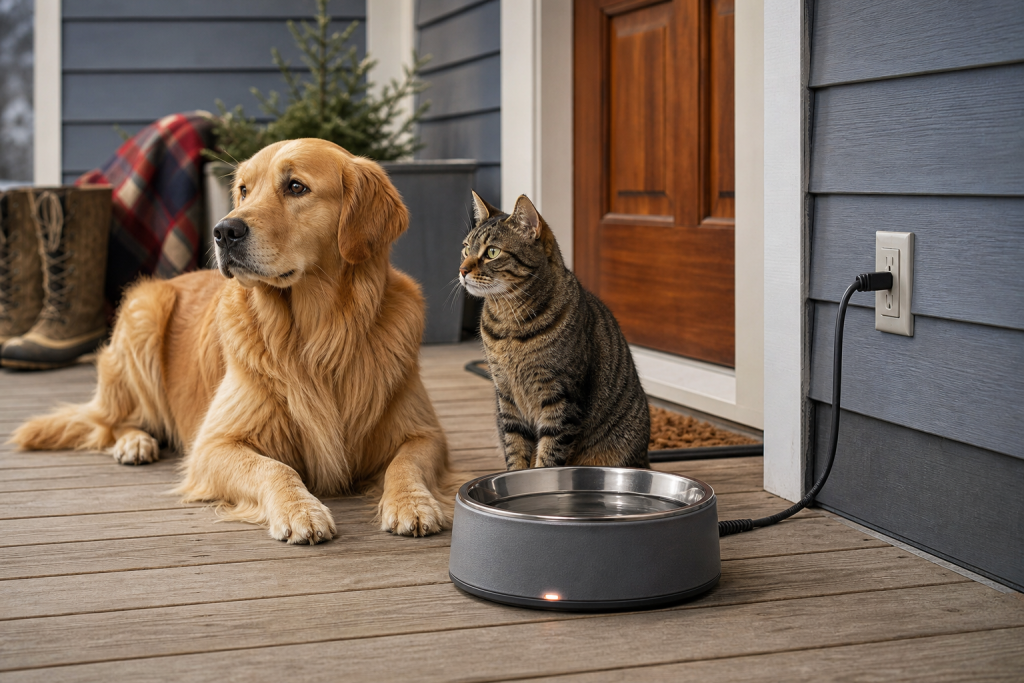 The Heated Pet Water Bowl Deal That Can Fail Before the First Freeze Thumbnail