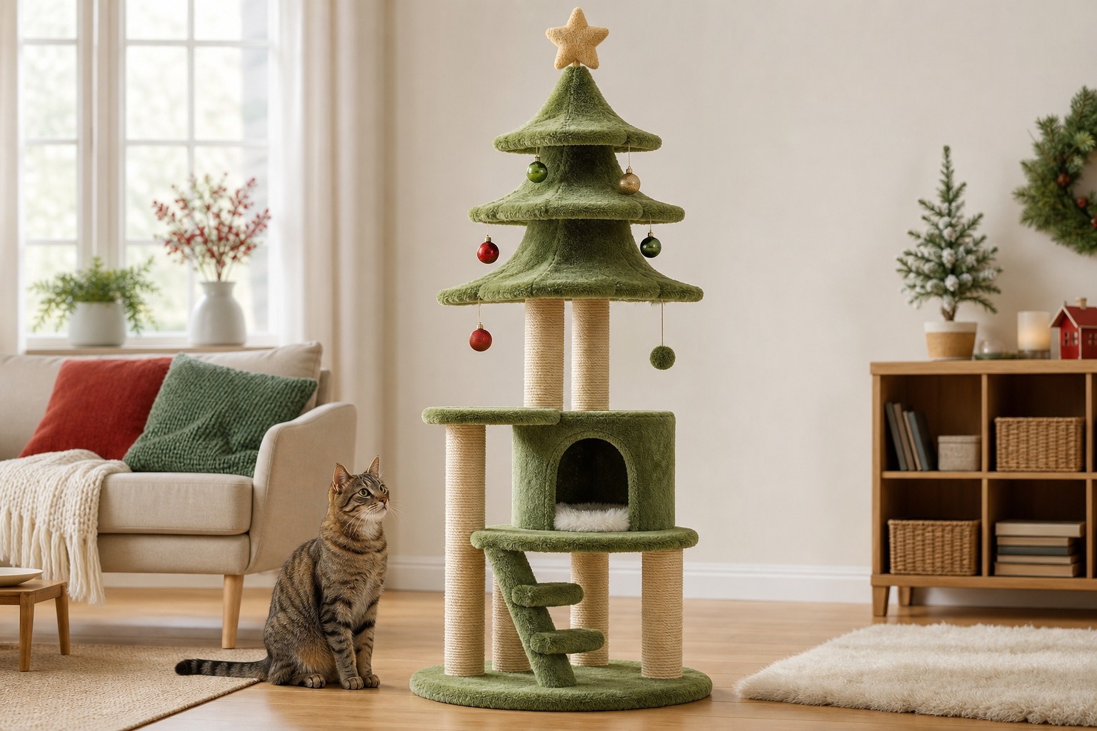 The Cat Christmas Tree Deal That Can Wobble Before December