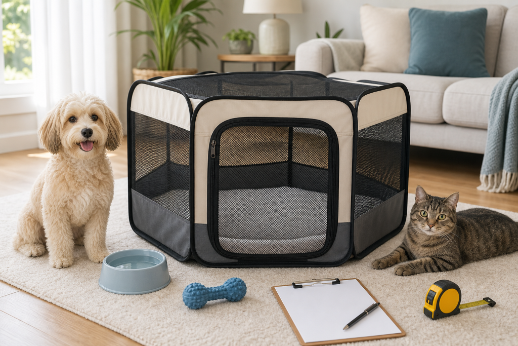 The Foldable Pet Playpen Deal That Can Collapse Before It Contains Your Pet Thumbnail