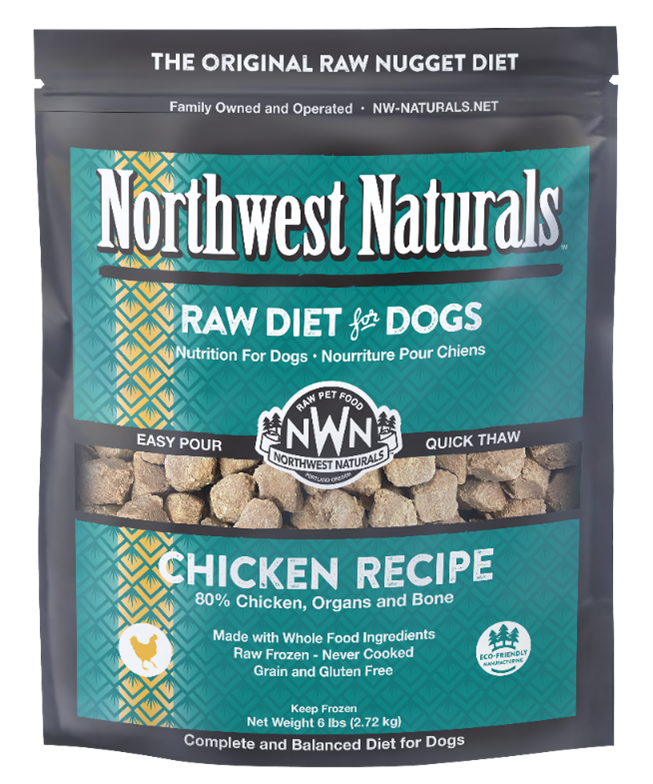 Northwest Naturals Frozen Raw Diet for Dogs Chicken Recipe 6 lb bag recalled lot photo from FDA
