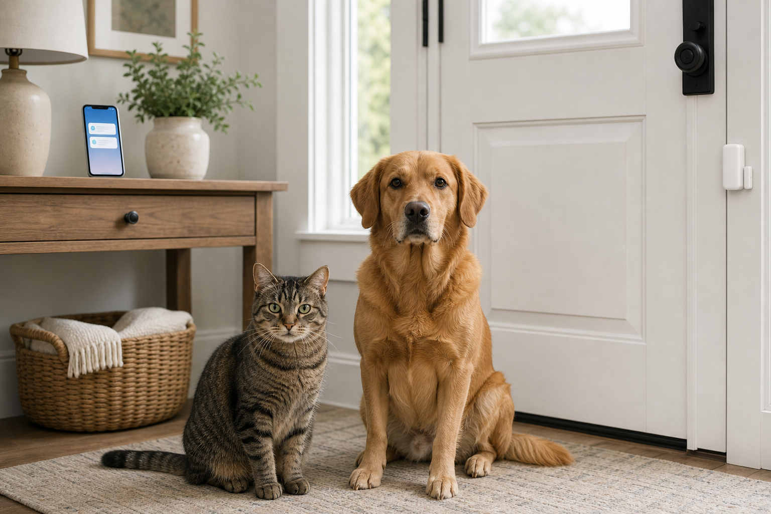 The Smart Door Sensor Deal That Can Miss a Pet Escape
