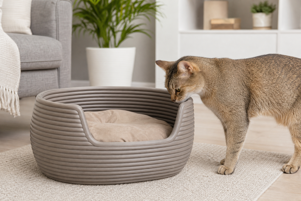 The 3D-Printed Cat Bed Deal That Can Become Expensive Decor Thumbnail