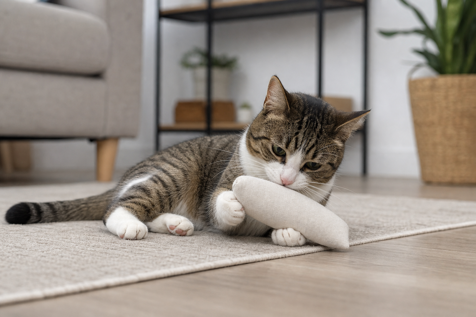 The Catnip Kicker Toy Deal That Can Spill Stuffing Before Playtime Pays Off