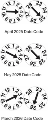 CPSC date code wheels for recalled Melissa and Doug fire truck activity board